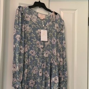Gal Meets Glam Floral Dress NWT